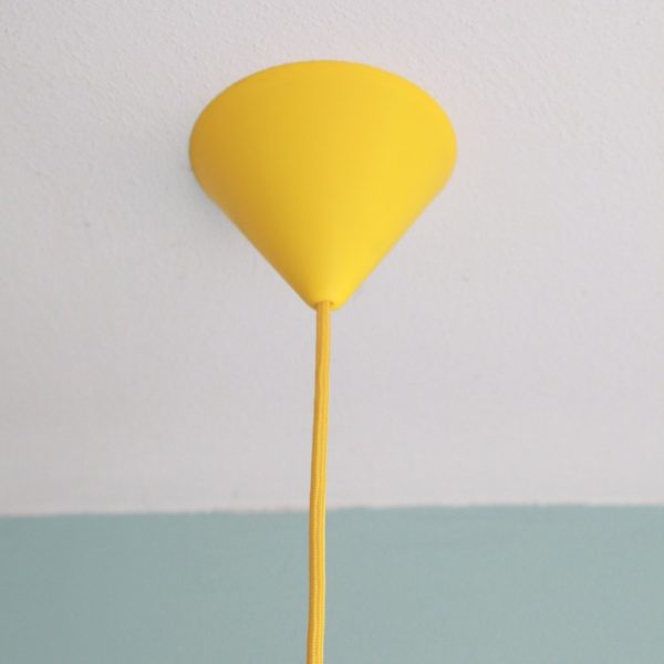 vogelkooi hanglamp kinderkamer geel